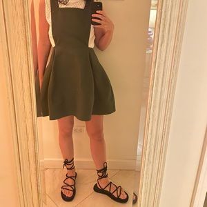 KHAITE alba sandal black suede sz 39